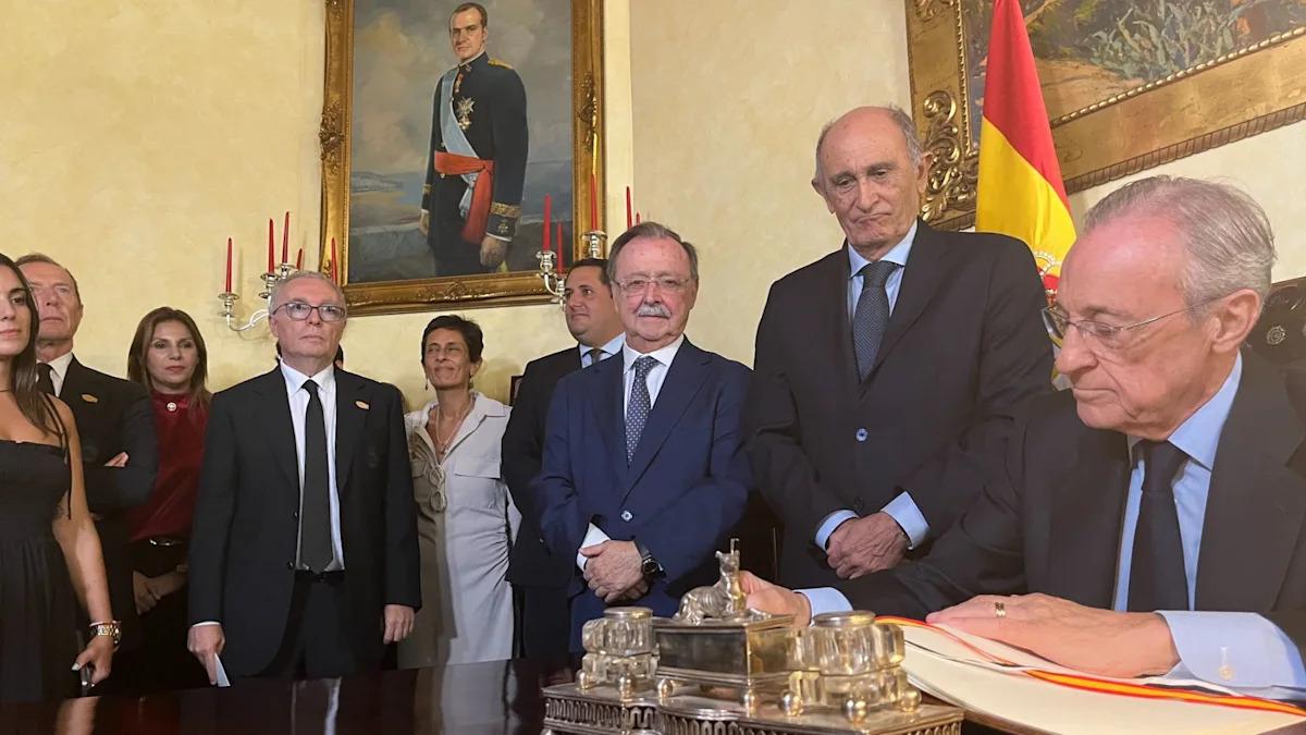 Full support for Ceuta: Florentino Pérez, Pirri