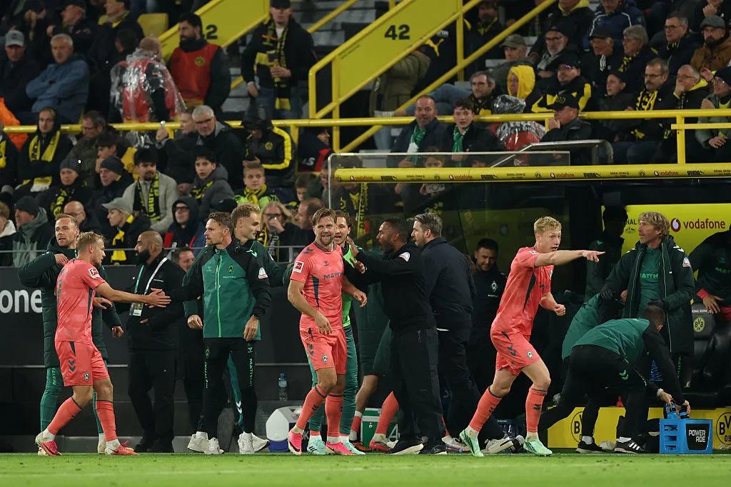 Crazy end to the match in the Bundesliga: four goals in 12