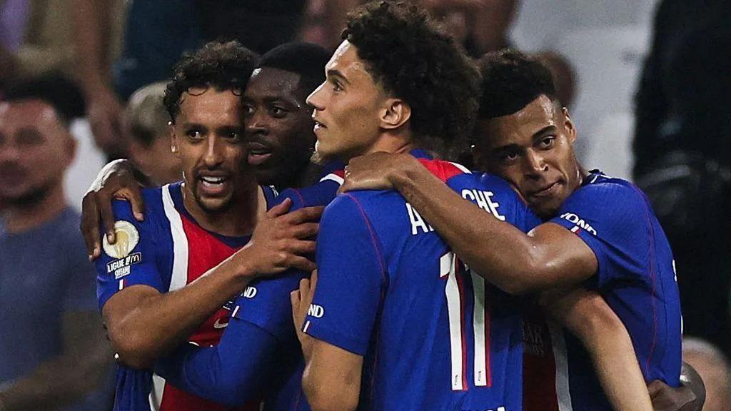 Le PSG bat Marseille et signe sa deuxième victoire