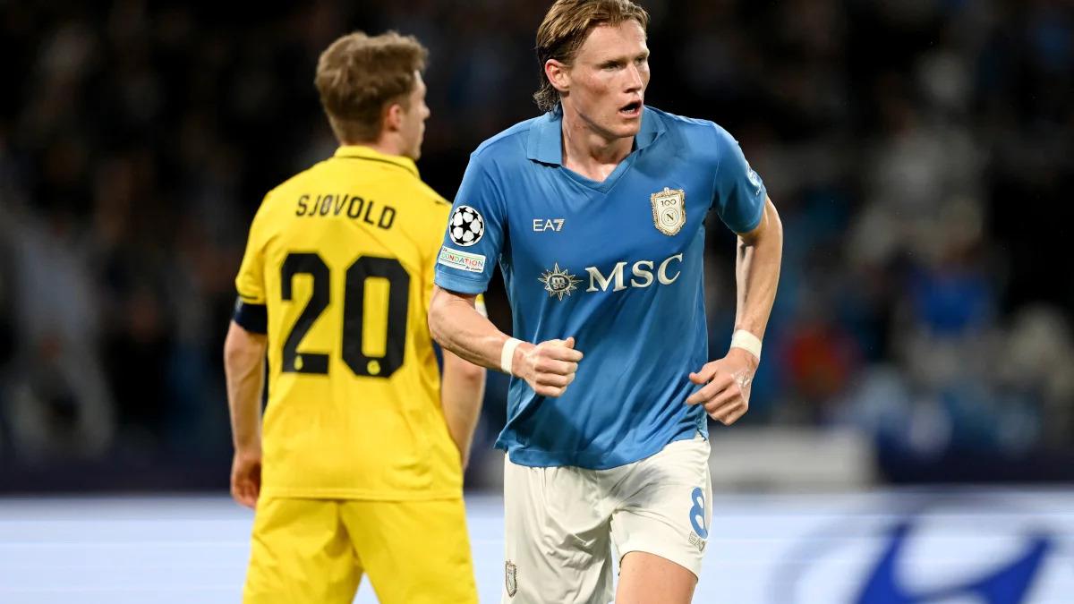 Champions League: McTominay gives Naples a victory